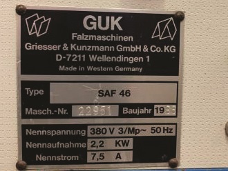 GUK FA 46/2 SAF